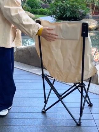 便携户外折叠椅,靠背加高似月亮温柔,露营钓鱼野餐写生的优质之选!#可折叠户外椅子#椅子#好物分享。