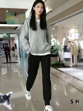 #运动裤春秋款#休闲百搭 #春秋穿搭 #时尚休闲女装 #休闲裤