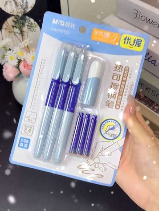 晨光热可擦钢笔小学生专用书写3-6年级墨囊练字本钢笔#强烈推荐 #学习用品 #开学必备 #学生党必备 #文具推荐
