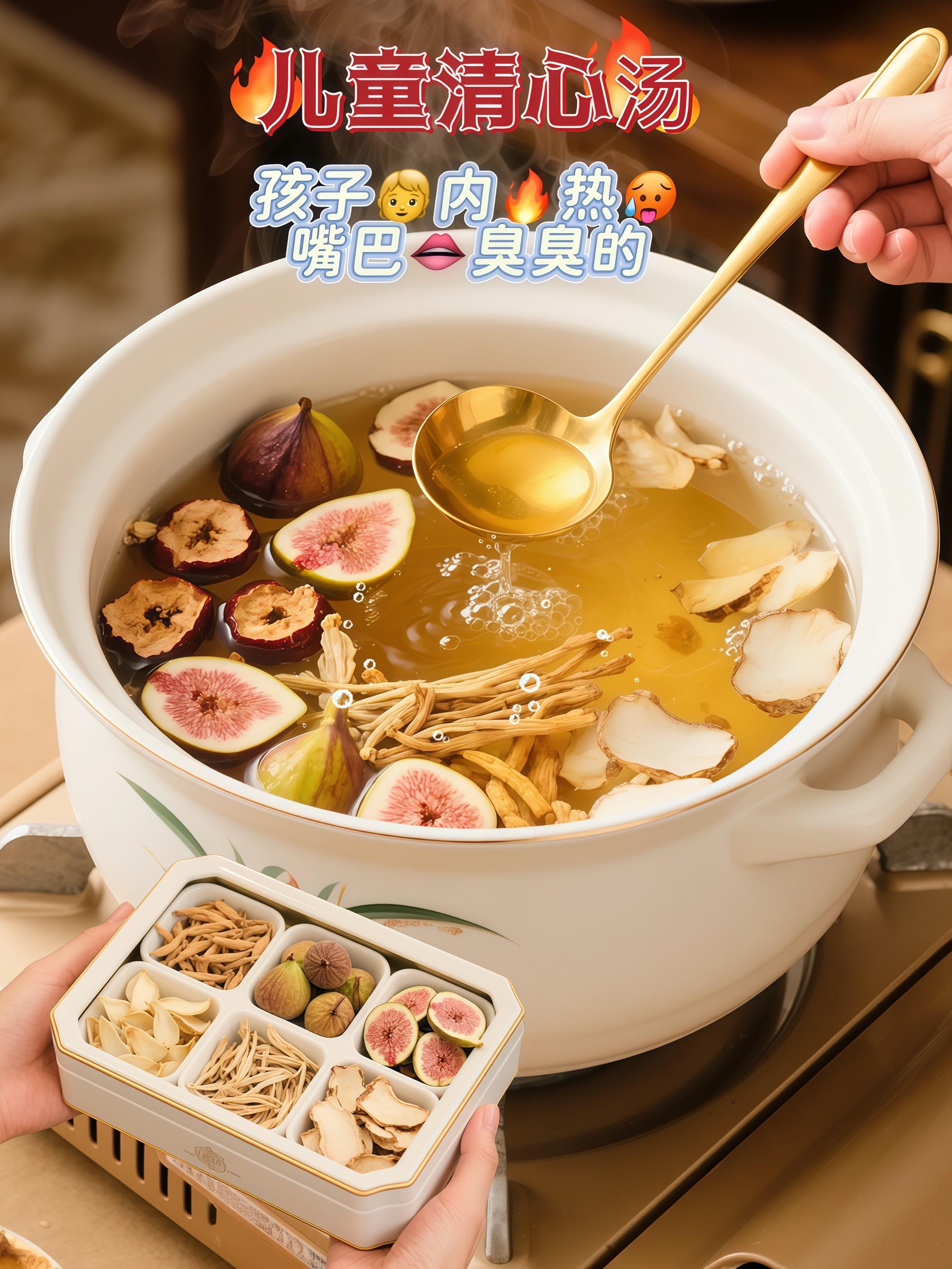#孩子零食不离手,内熱躁大,目垂翻来. 翻去踢被子,小👄臭哄哄皮气还大,爸爸妈妈们可以多安排这个汤,清清甜甜的~#育儿经验分享#儿童汤谱