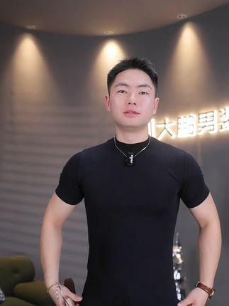 猎撒夏季韩版修身男士小领短袖T恤纯色圆领百搭打底衫半袖体恤衫#时尚穿搭 #新款上新 #夏季新款 #时尚潮流休闲百搭 #休闲时尚潮流