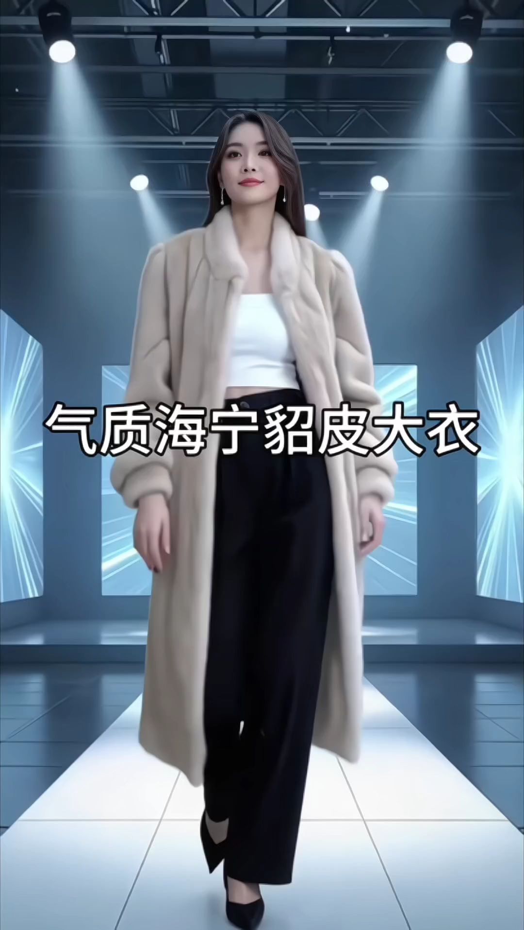 #气质穿搭#高级感穿搭#秋冬穿搭##貂皮大衣新款上市 @巨量千川