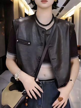 #早秋穿搭 #慵懒风穿搭 #显瘦马甲