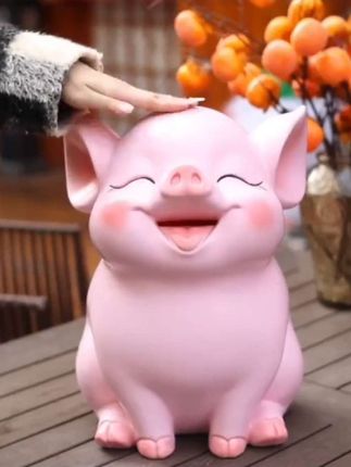 可爱猪存钱罐摆件#存钱罐 #创意摆件 #装饰品 #摆件 #客厅装饰品摆件推荐