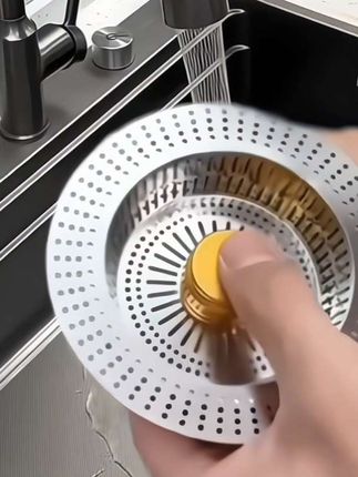 友友们九牧王厨房洗菜盆漏水塞实用方便,洗碗池大过滤网水槽下水器配件防臭弹跳芯挺好的#水槽过滤网#滤水塞#水槽弹跳芯#厨房好物#超实用
