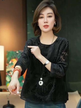 秋季新款圆领T恤#秋冬穿搭新鲜感在线 #早秋穿搭三分钟出门不是梦 #秋季微胖穿搭测评 #初秋一周不重样穿搭 #秋季不露腿穿搭'