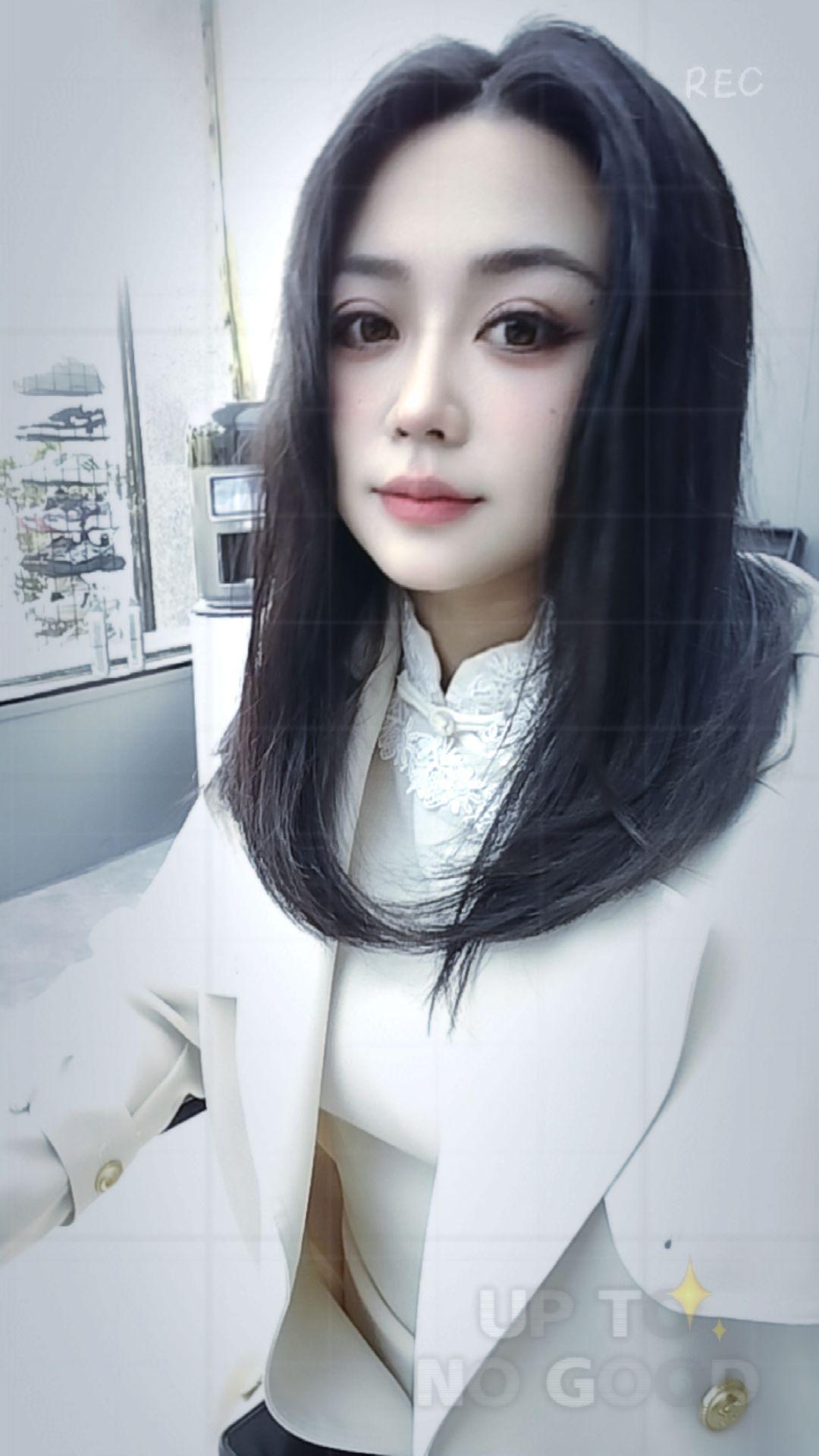 待我长发及腰………