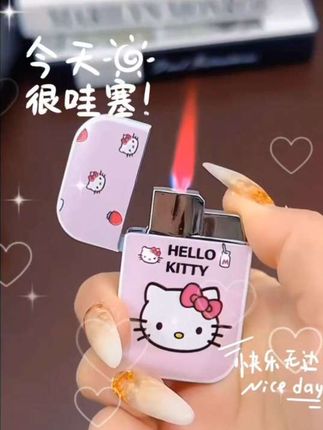 可爱玉桂狗KT猫库洛米卡通网红粉火创意防风少女心打火机男友礼物 #创意打火机 #男神必备 #每日分享 #礼物推荐 #携带方便