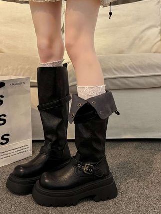 复古休闲长靴#好穿不累脚#新款上新#休闲百搭#女鞋