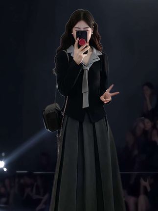 #大码女装 #预制国庆出游穿搭 #早秋贵气感穿搭 #初秋一周不重样穿搭 #素颜不换头穿搭也可以更高级