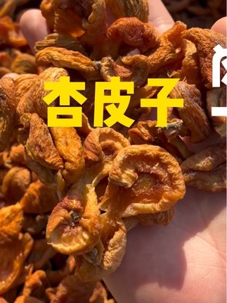 酸酸甜甜无科技不加糖,儿时记忆。#杏皮子 #酸杏干 #杏肉 #新疆特产 #杏脯