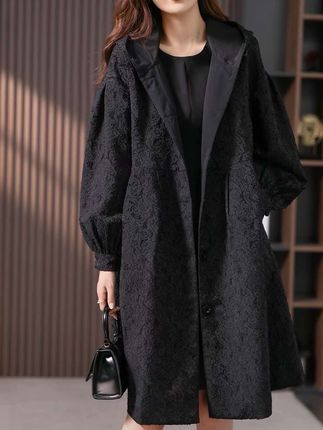 #时尚气质穿搭 #风衣外套中长款#女士穿搭#风衣外套女