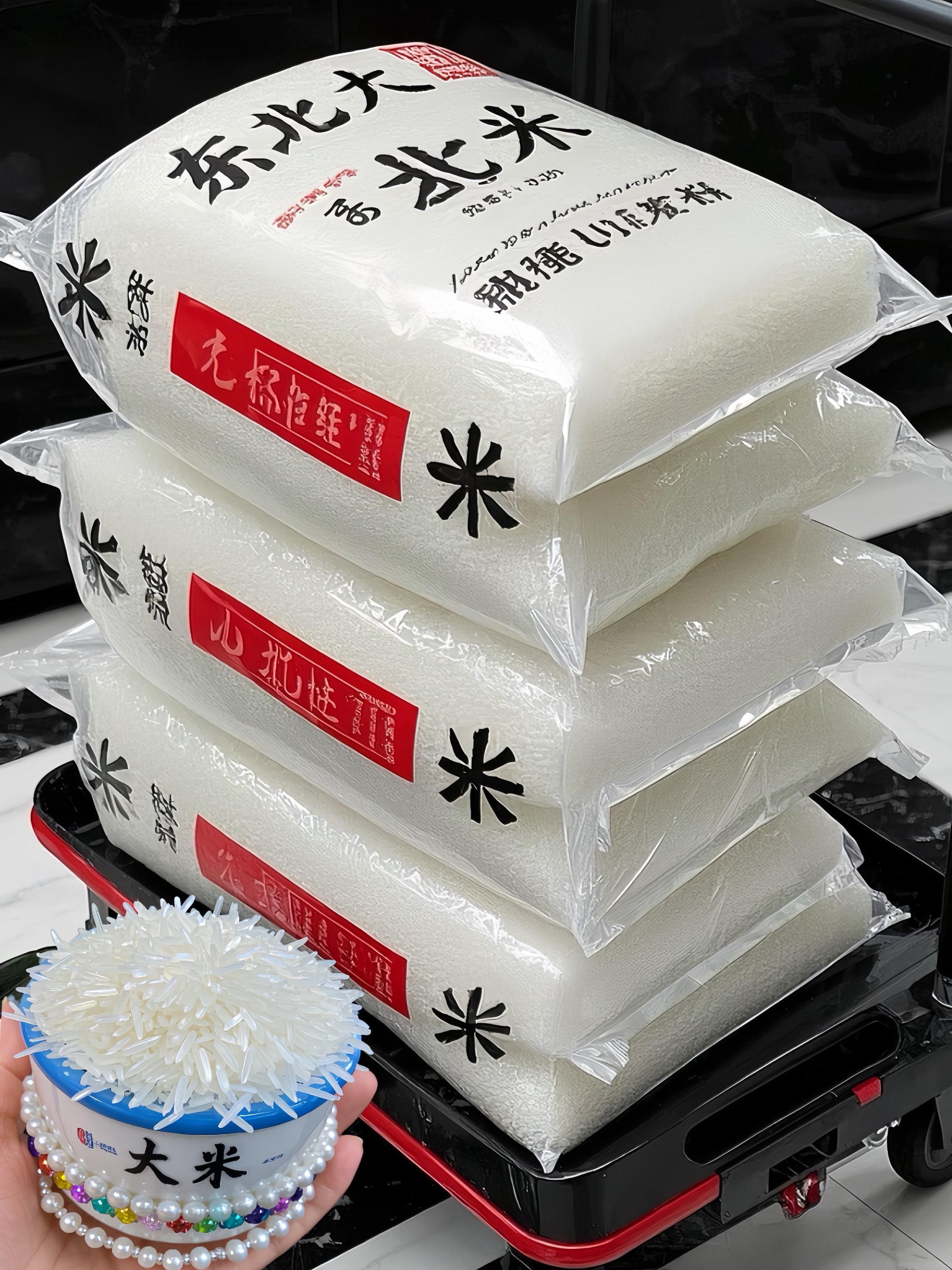 就这个东北大米,我妈吃了一次就直接让我回购4大袋!简直是巨香,倍儿好吃!不愧是由东北黑土地种植出来的东北大米,一年只产一季,一季出好米。打开袋子就能闻到清新的米香味儿,特别是蒸煮后满屋飘香,米香浓郁,吃起来软糯弹牙。香软可口,美味无穷,就是空口吃也能炫三大碗的那种!每一口都是纯粹的米香,自然的馈赠,大人孩子都爱吃。厌倦了餐桌上的平淡无味的米饭,一定要试试这个东北大米!!它能征服每一个人#东北大米就是香#超划算超便宜#大人孩子都爱吃 #东北大米 #为您甄选每一粒粮食