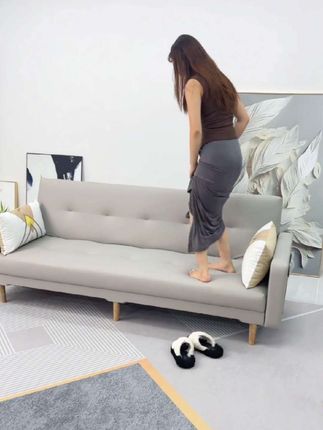 小户型沙发床,折叠两用床,视频同款