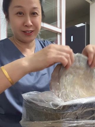 海蜇干皮的美妙无与伦比 #海蜇干皮