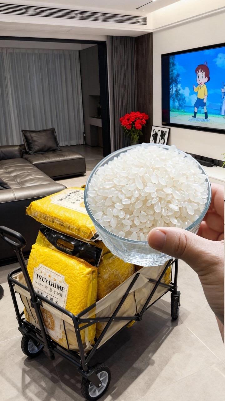 《东北香粳米特惠囤货记:八袋佳粮,满口醇香》 最近我家又囤了八袋东北香粳米特惠装!这款米源自肥沃黑土地,颗颗饱满,色泽透亮。煮饭时,满屋飘香,米饭软糯又不失嚼劲,口感层次丰富,冷饭回生也慢。每一口都仿佛带着东北大地的质朴与醇厚,让人回味无穷。无论是日常三餐,还是用来煮粥、做炒饭,都十分合适。这次趁着特惠多囤几袋,让家人随时都能品尝到这份来自东北的美味,真的太划算了!