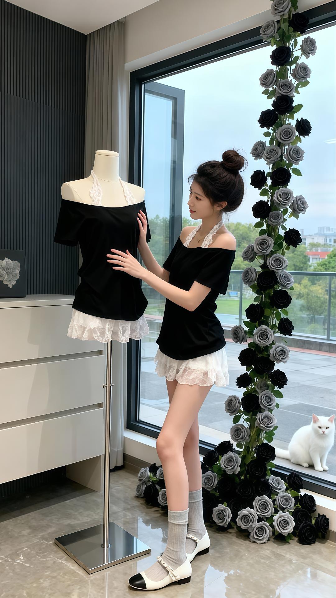 #穿搭 #辣妹穿搭 #美出高级感 #纯欲天花板 #小个子穿搭