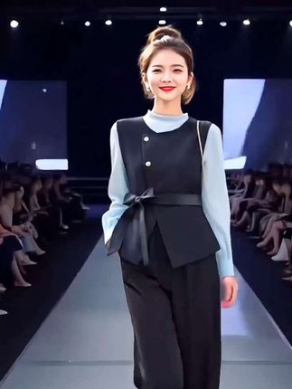 新款气质马甲阔腿裤三件套 #初秋一周不重样穿搭 #流光机能风穿搭太有生命力了 #早秋高智感职场穿搭 #早秋显身材平价上衣合集 #琥珀流光风外套太适合秋天了