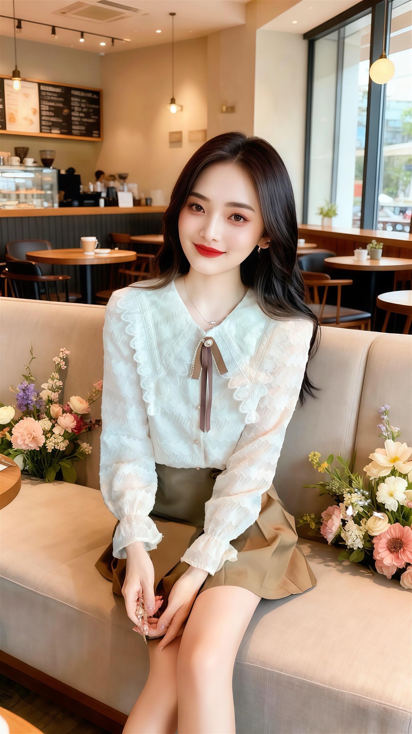 #高级感穿搭 #优雅气质 #清纯女神 #精致穿搭 #减龄气质
