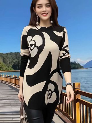 时尚针织衫打底衫减龄高端#穿搭 #时尚 #时尚妈妈装