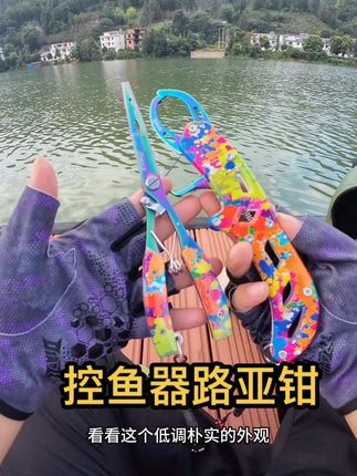 知道你们玩的花,专门为你们找的个性控鱼器套装,偷偷冲就好了#路亚钳#控鱼器