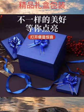 #生日礼盒 生日惊喜爆炸礼盒送老公烟盒子男生男士礼物盒创意实用香烟包装盒 #礼品定制 #礼物推荐 #好物推荐🔥 #礼品diy
