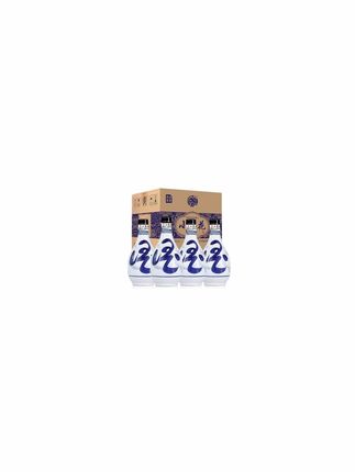 中秋杏沁山西清香型白酒53度500ml*4瓶装纯粮食原浆酒53%Vol500m|*4瓶#强烈推荐