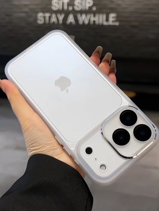 防滑纹高透#手机壳 同色系搭配满满的高级感 晶莹剔透不发黄 #分不清在炫耀iphone17还是手机壳 #已经有人拿到iphone17手机壳了