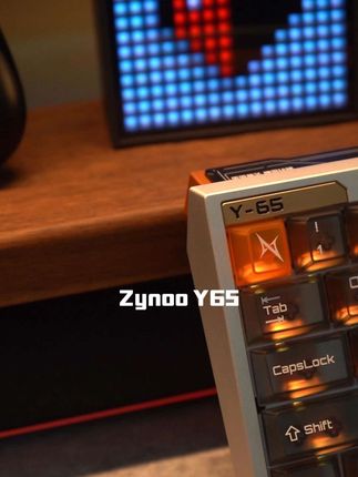 (100赞roll粉丝把键盘)Zynoo Y65#zynoo #磁轴键盘 #电竞选手 #外设推荐