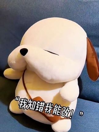 #上热门 #玩偶 拍打会道歉~呆萌道歉狗公仔毛绒玩具~情侣礼物#好物分享#礼物#爆款热卖中