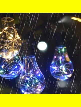 #JEEYEE太阳能户灯   泡发光装饰灯led庭院阳台防水挂灯露营发光创意  #灯具搭配 #灯具 #实用好物 #好物推荐🔥