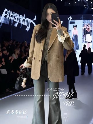 #引领时尚潮流 #美搭尽显女神范 #西装外套 #西服外套女 #高级感穿搭