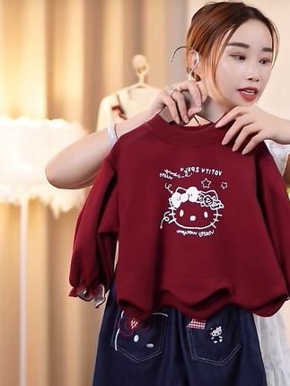 #童装上新 #春秋新款 #套装穿搭 #女童穿搭 #面料柔软舒适