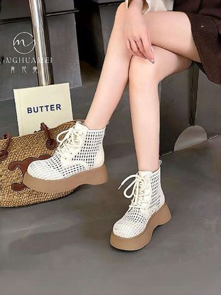 镂空休闲马丁靴 #马丁靴#凉靴#镂空马丁靴 #休闲靴 #女靴