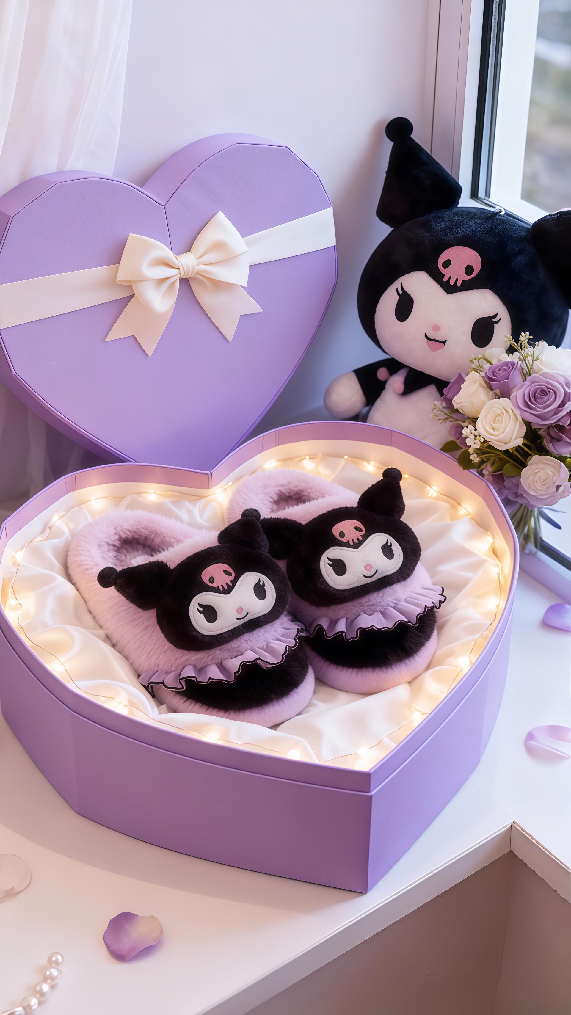 库洛米棉拖鞋#儿童拖鞋#儿童居家拖鞋#库洛米拖鞋#宝宝鞋子#秋冬必备@DOU+小助手 @抖加🔥上热门🔥dou+🔥热点宝