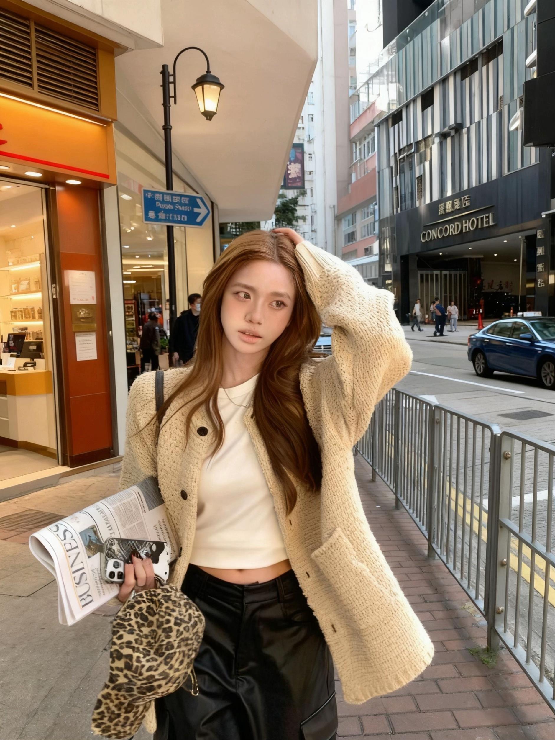 #今日穿搭 #轻复古风 #韩式穿搭 #温柔穿搭 #今天穿什么