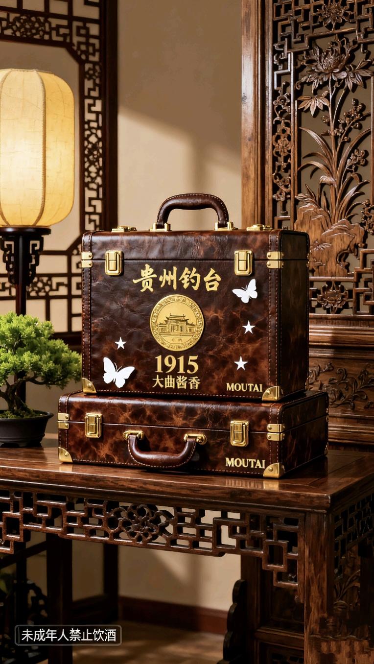 贵州钓台1915酱香型白酒。整箱六瓶,聚会必备哦! 大家好,今天给大家带来一款不可错过的美酒一-龍蘇宴贵州钓台酱香型白酒,整箱6瓶! 53%vol,500ml的容量,绝对是聚会和送礼的最佳选择,醇厚的酱香味道,层次丰富,香气四溢,喝上一口就能感受到贵州大地的独特魅力,无论是搭配美食还是独自品味,都是一种无比伦比的享受,快来抢购吧。和朋友们一起分享这份美好!#好酒#强烈推荐 #纯粮酒 #贵州钓台1915酱香型白酒