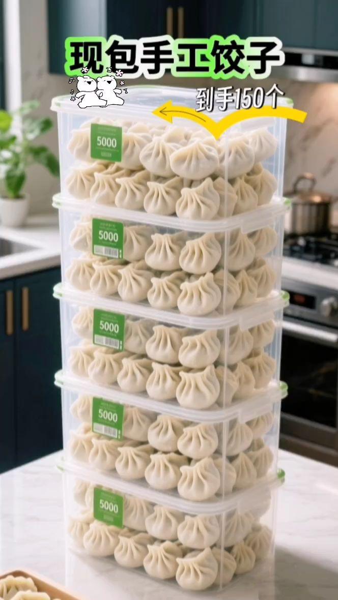 冰箱里的“战略储备粮”手工水饺。手工现包水饺,这绝对是中国美食中一颗璀璨的明珠。 手工现包水饺:一碗捧在手心的温暖与满足,层次丰富的味觉交响曲。 它有多种口味可选,饿了随时煮一碗,每一口都热乎、饱满,从舌尖到胃里,都是最直接、最扎实的幸福感。 有诗曰:《咏手工水饺》 玉白元宝釜中浮,皮韧馅鲜汁液酥。 饥肠辘辘随时暖,五味三餐总相宜。 #手工饺子#手工现包水饺#水饺#美食推荐
