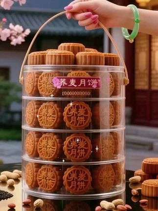 家人们谁懂啊,一到中秋就发愁,想吃月饼又怕血糖狂飙。别慌!我挖到宝了,就是这款木糖醇荞麦五仁月饼!它用木糖醇替代蔗糖,还有全麦粗粮加持,口感软糯,馅料超丰富,咬一口超满足。老人小孩都爱吃,健康又美味。快来直播间把它带回家! #中式糕点 #传统手工 #荞麦月饼 #无蔗糖零食 #控糖饮食 @DOU+上热门 @DOU+小助手 @抖加🔥上热门🔥dou+🔥热点宝