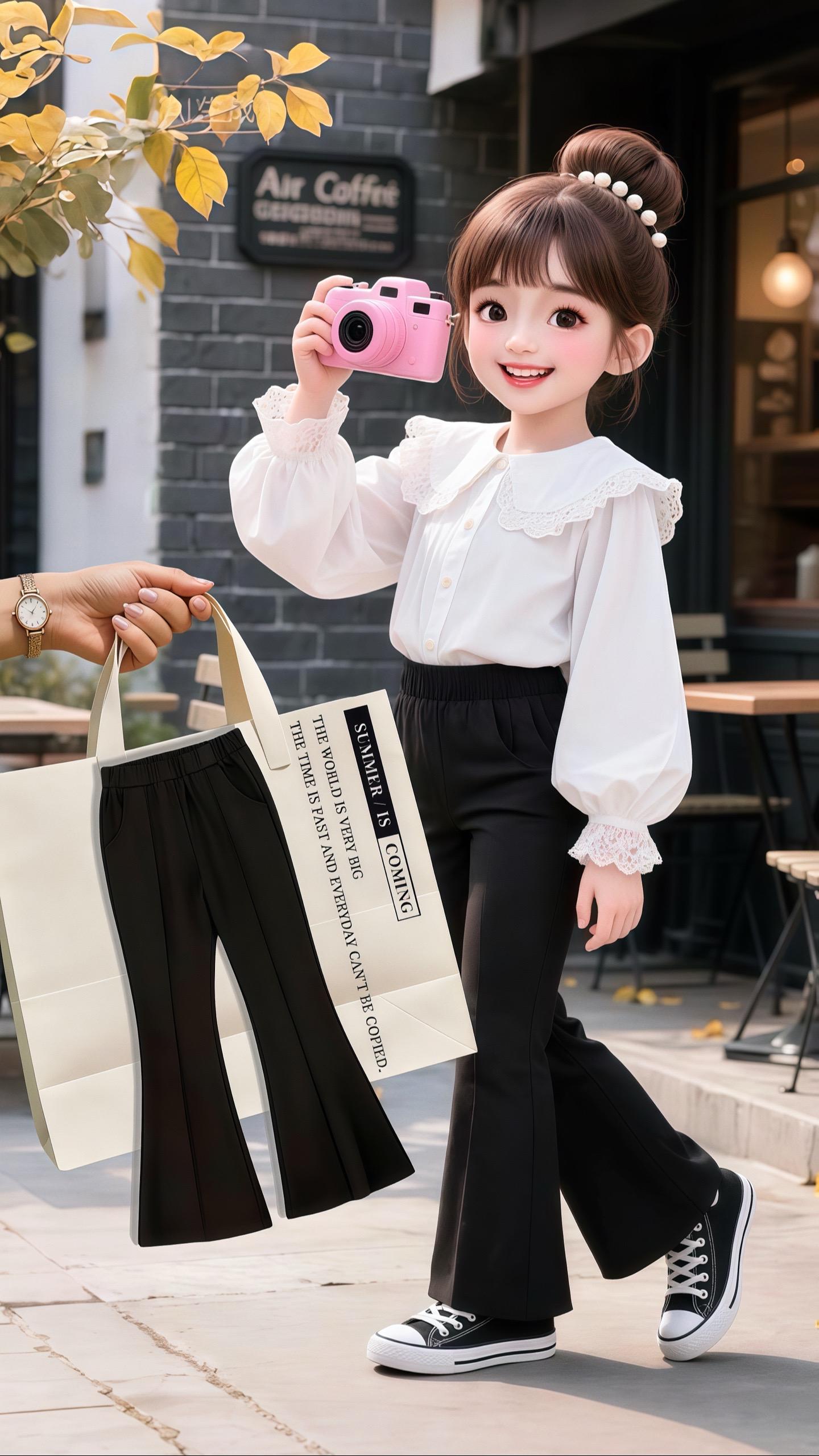 #谁穿谁好看 女童裤子新款喇叭裤中大童直筒休闲冬季高腰长裤洋气时髦女童秋#早秋不费力显贵穿搭#肉肉女孩的早秋不露腿穿搭#高品质童装 #早秋穿搭公式来了 @DOU+小助手 @DOU+上热门 @抖加🔥上热门🔥dou+🔥热点宝