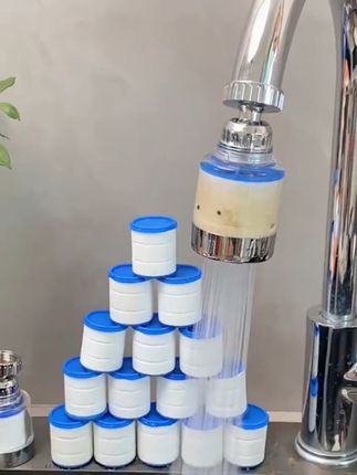 新疆包邮乌市直发水龙头防溅头水神器增压万向旋转过滤厨房净水嘴#水龙头过滤器#过滤器水龙头