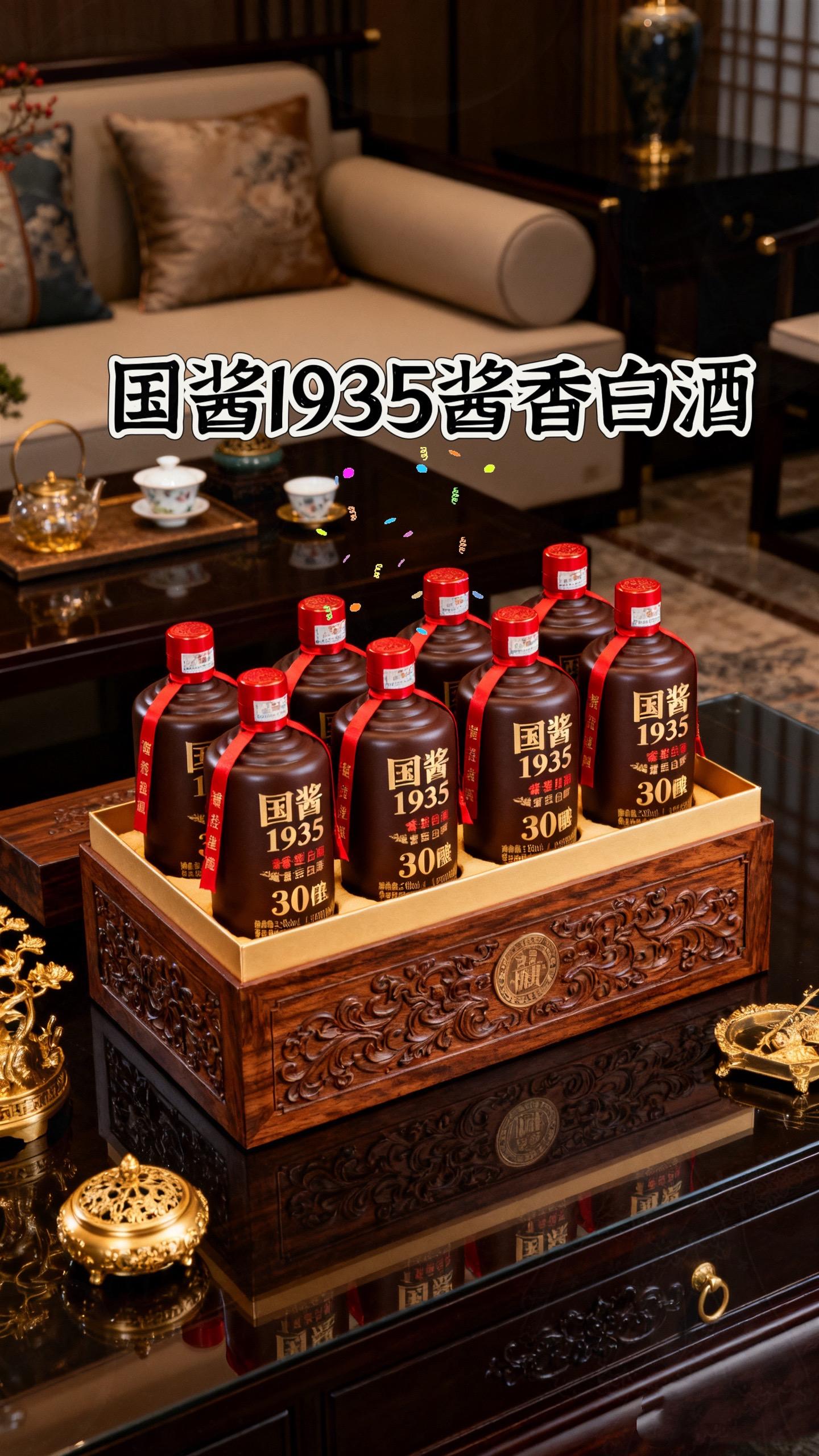 #喝出新高度 我的好兄弟五十三度酱香型白酒!整箱六瓶,兄弟情谊,一酒钟情! 无论是聚会小酌还是独自品味,它都是你的理想选择!! 一口下去,满满的酱香让你回味无穷,价格实惠,性价比超高,和我的好兄弟一起畅饮,让我们的友谊天长地久~ #国酱1935#一起喝酒 #品酒#强烈推荐
