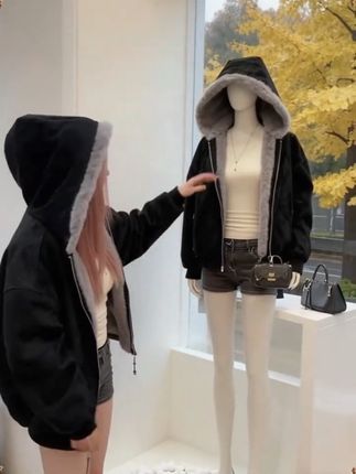 棉服外套#今日穿搭 #高级感穿搭 #ootd穿搭 #冬季搭配 #外套穿搭