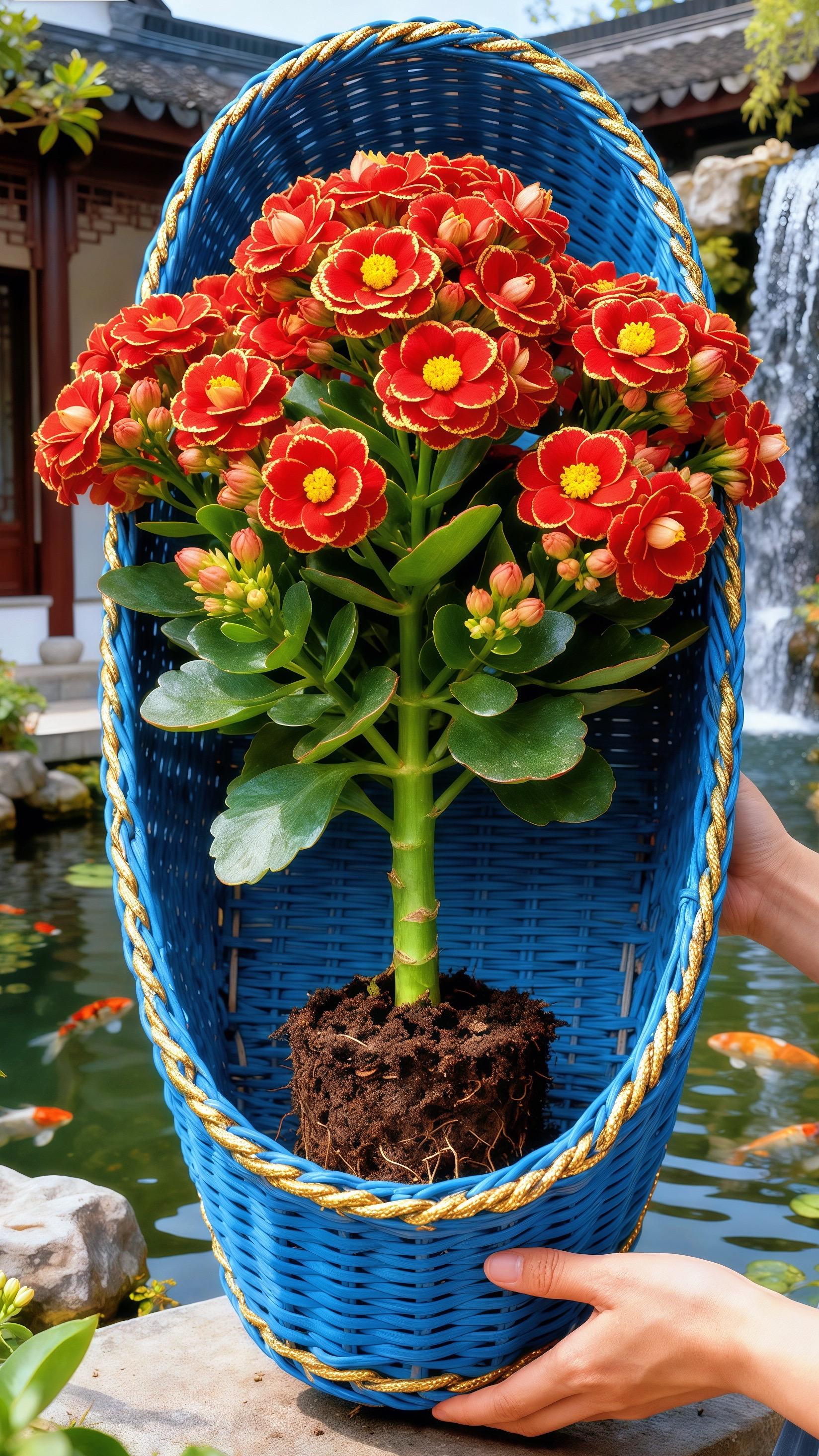 金狐狸长寿花,是能把四季浪漫都揉进花盆的神仙花卉!重瓣花瓣红边镶金,像灵动小狐尾,阳光一照,绝美吸睛。摆客厅,格调瞬间拉满;放窗台,满满生机扑面而来。花期更是逆天,从9月能一路开到次年5月,单朵冬天都能坚挺35天,花谢修剪后还能再开,全年赏花不空档。寓意也超棒,金边象征富贵满堂,红瓣代表鸿运当头,枝条稳健寓意根基牢固。养护还特省心,10天浇次水就行,耐旱又不挑光照,阳台哪个角落都能肆意生长~ #金狐狸 #长寿花 #花卉绿植 #好看的花一定要分享给你 #花开富贵好运来