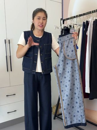 遮胯遮肉显瘦显腿长,弹力软牛仔,不掉色的牛仔裤#时尚洋气减龄穿搭 #遮肉显瘦穿搭 #减龄穿搭 #百搭神裤 #百搭阔腿裤