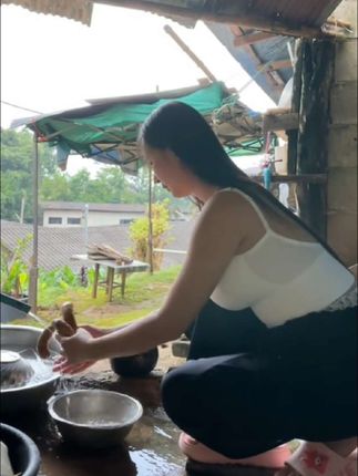 #缅甸 开始做饭了 #缅甸女孩 #甜妹