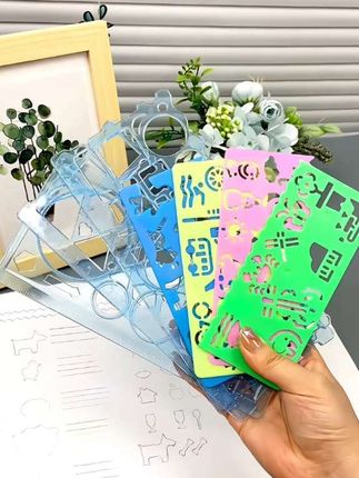 #万花尺 #尺子 #学习用品 #多功能尺子 #手抄报