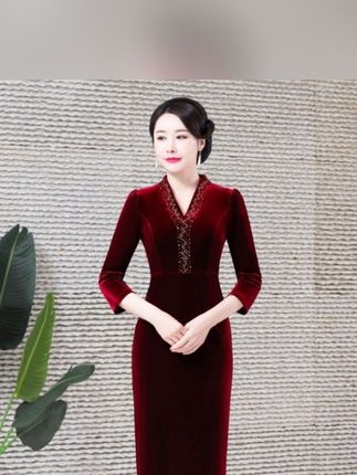 春秋妈妈婚宴礼服 #穿搭#喜婆婆婚宴礼服 #时髦穿搭 #时髦又显档次