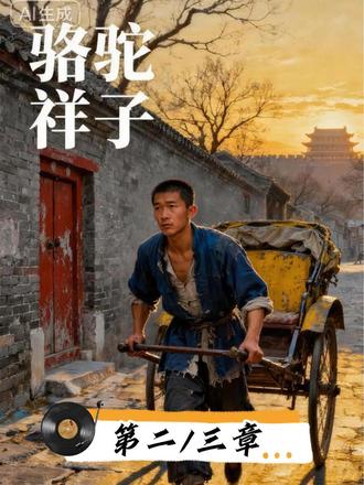 初中名著|《骆驼祥子第2/3章》#骆驼祥子 #老舍