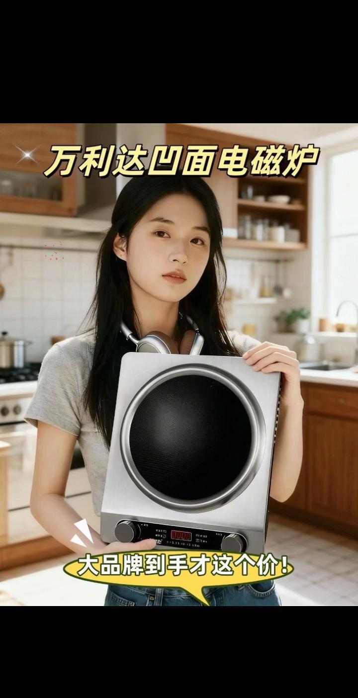 谁懂啊!终于不用跟普通电磁炉的“温吞火”较劲了——这台凹面炉直接拉满5000W猛火,火苗裹着锅底往上窜,跟饭店大厨用的灶没两样! 青菜下锅瞬间“滋啦”爆响,锅气牢牢锁在菜里,咬一口脆嫩还带焦香,比外卖好吃又健康;就连炖肉、煮粥也超省心,凹面弧度完美贴锅,炒锅颠勺不晃、砂锅稳得一批,煮粥不溢锅,炖肉火候准到酥烂入味。 最适合租房党和厨房小白的是,它还自带防烫面板+防水设计,汤汁泼了擦一擦就好,不怕手忙脚乱;做完饭台面也清爽,一擦就能收拾干净,比传统电磁炉省一半时间。 现在下单直接送锅铲套装,相当于买炉送工具,这波福利不薅真的亏!想要做饭快、好吃还省事的,闭眼冲就对了!#凹面电磁炉#租房必备#厨房神器#猛火炒菜#带货爆款
